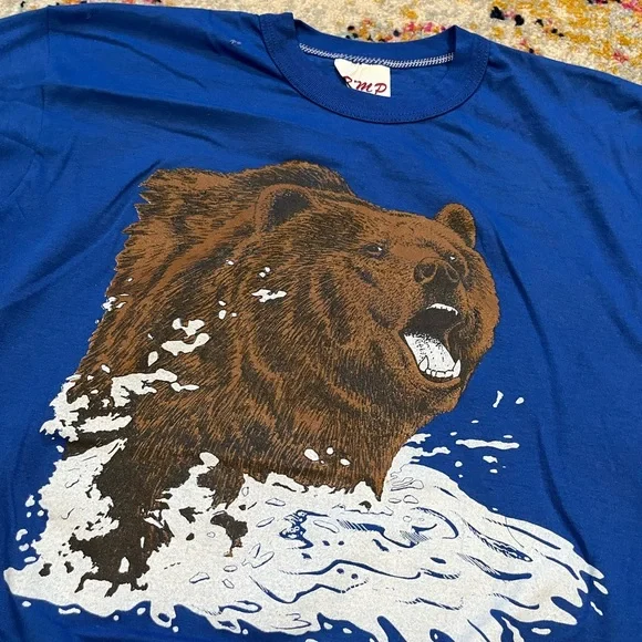 Vintage Bear Shirt medium - Picture 2 of 4